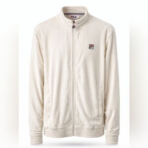 FILA Men's O-Fit Velour Track Jacket.